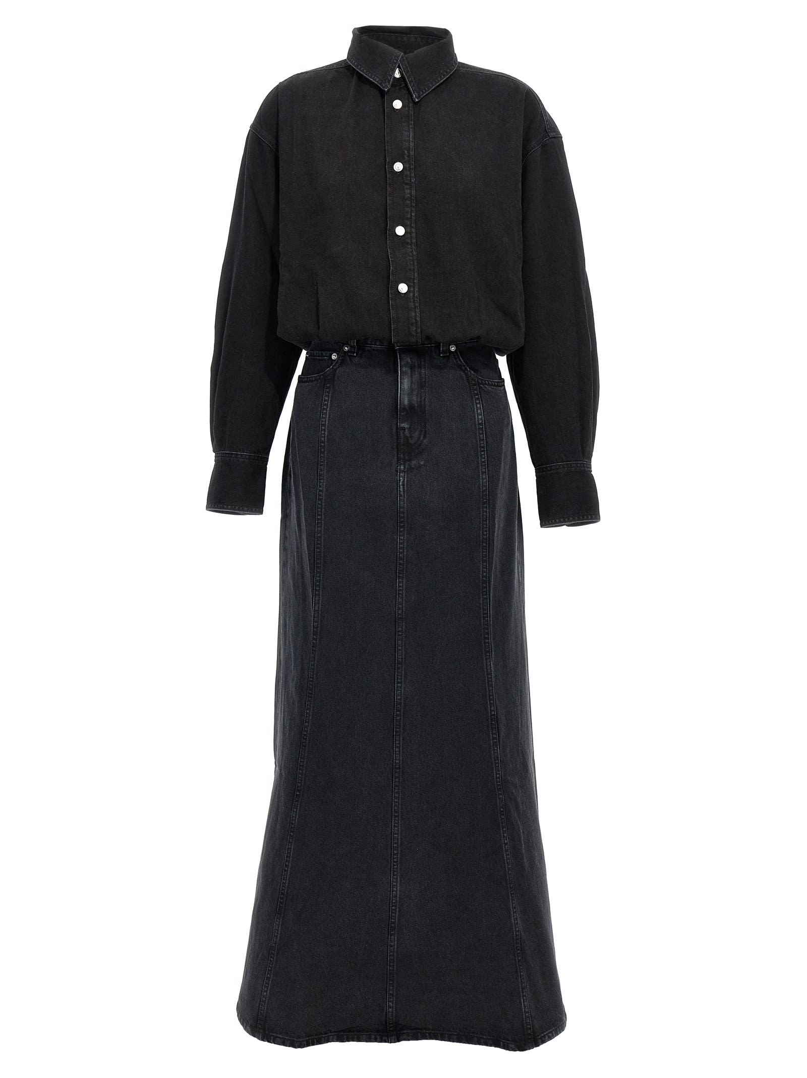 Haikure jos Black Wash Dress