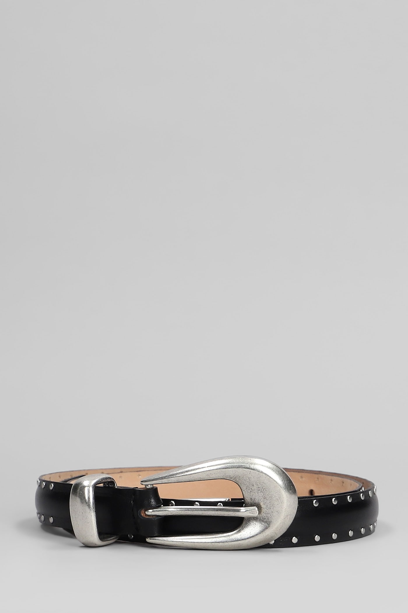 IRO Miki Belts In Black Leather