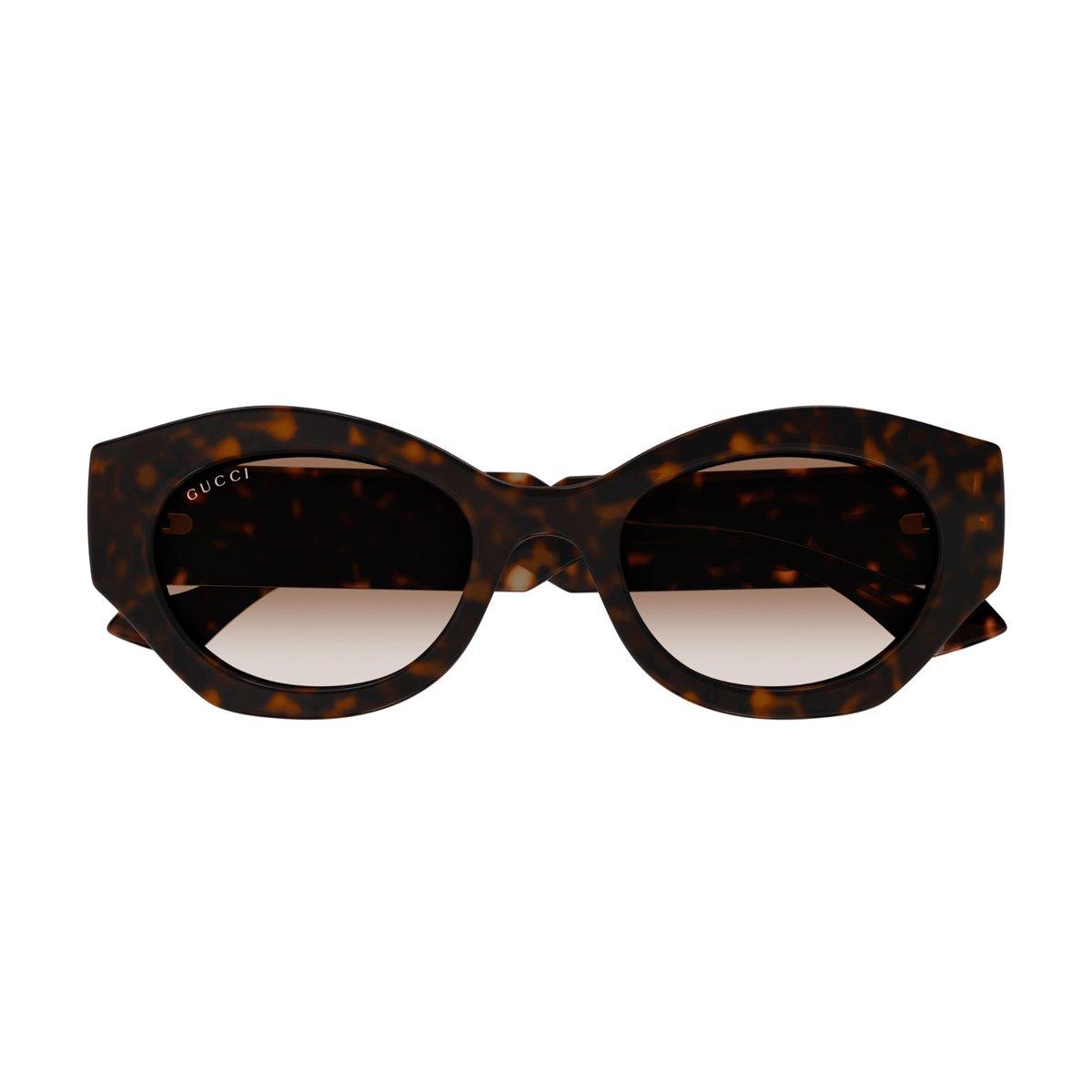Gucci Eyewear La Piscine Oval-frame Sunglasses