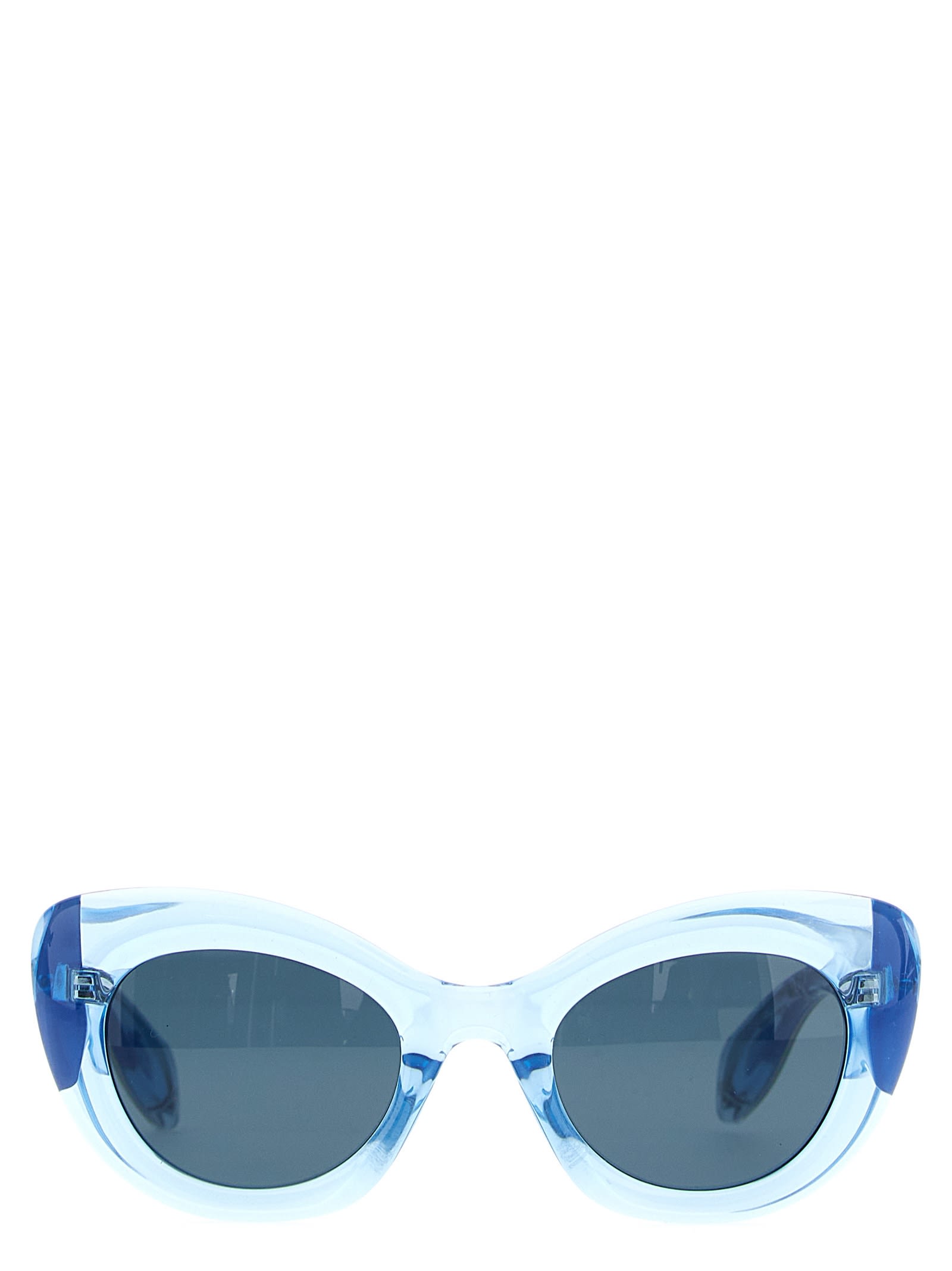 Alexander McQueen the Curve Cat-eye Sunglasses