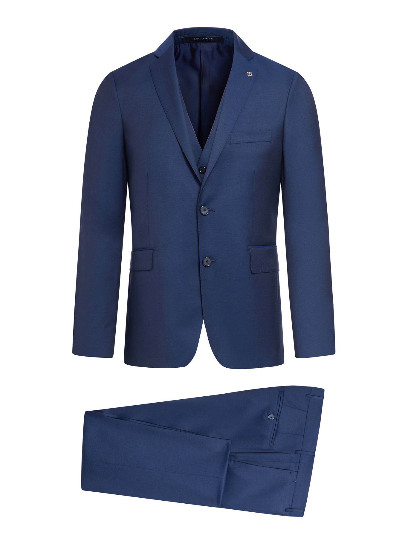 TAILORED WOOL SUIT WITH VEST - Tagliatore - Man