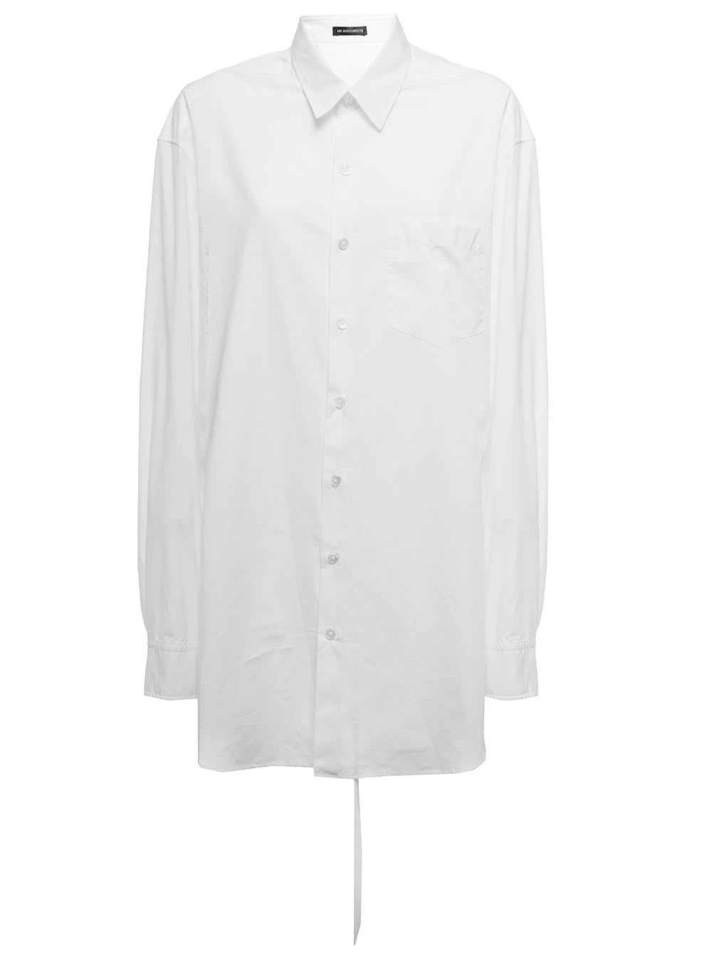 Ann Demeulemeester Anne Demeulemeester White Cotton Womans Poplin Shirt