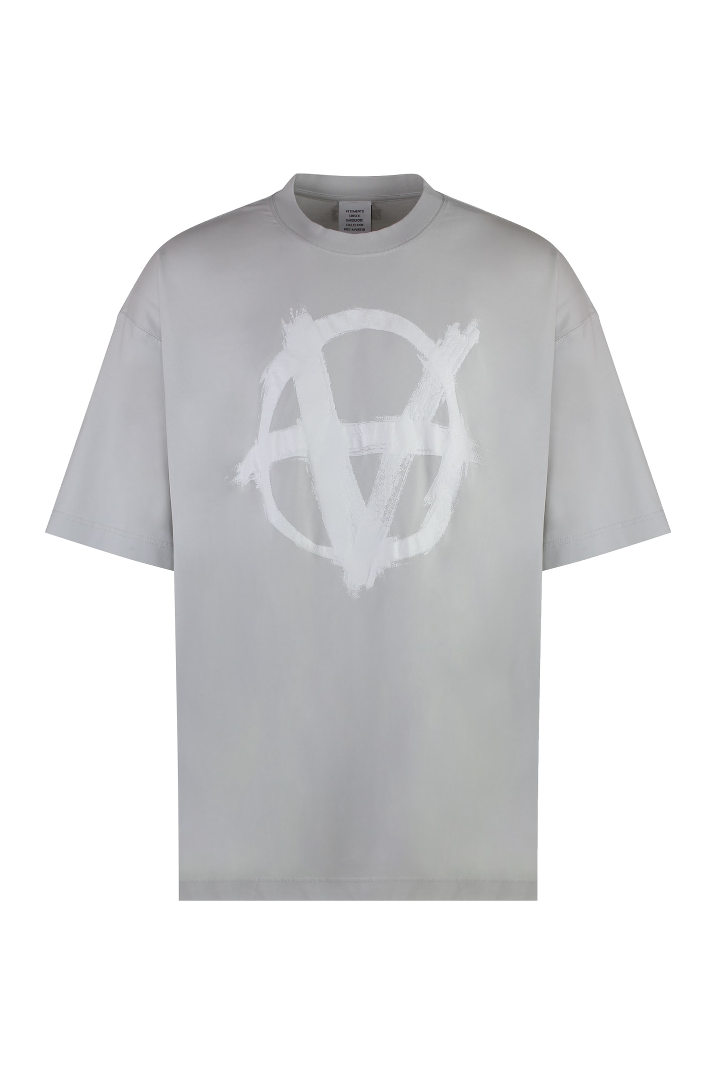 VETEMENTS Reverse Anarchy Cotton T-shirt