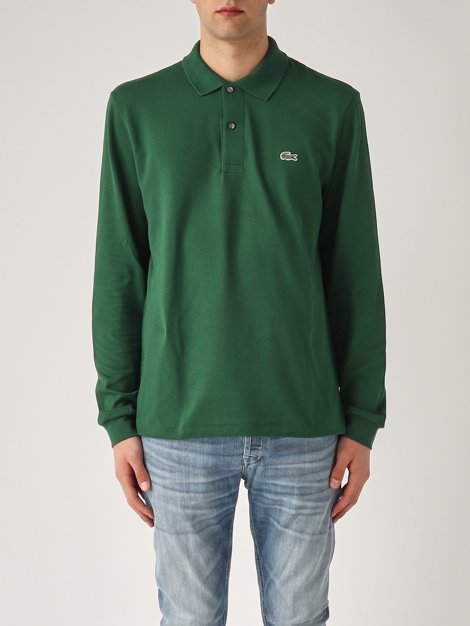 Lacoste L1312 Polo Manica Lunga Classic Piquet Polo
