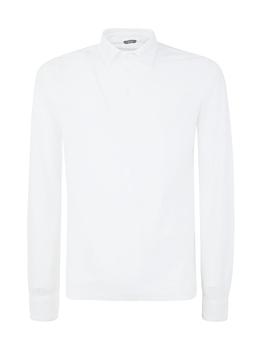 Zanone Long Sleeves Polo Clothing