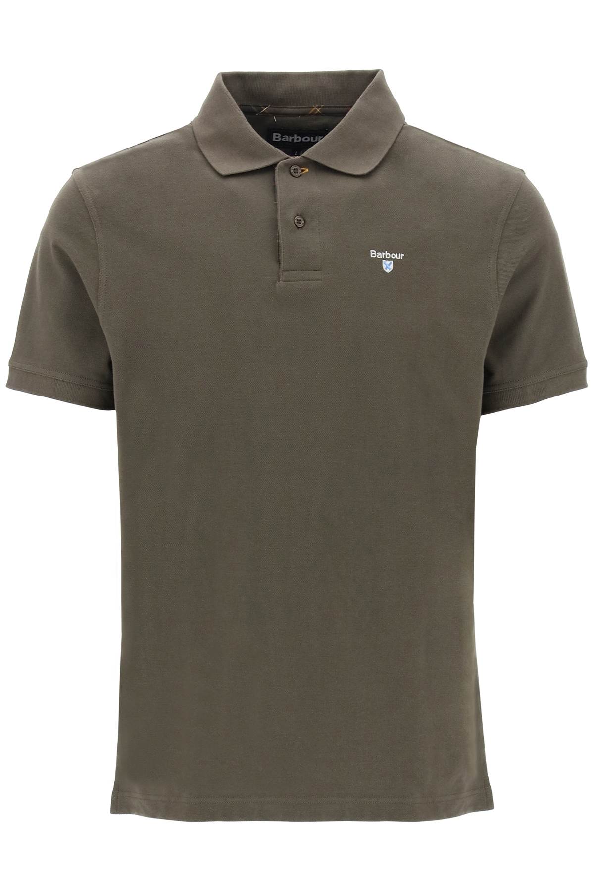 Barbour Tartan-trim Polo Shirt