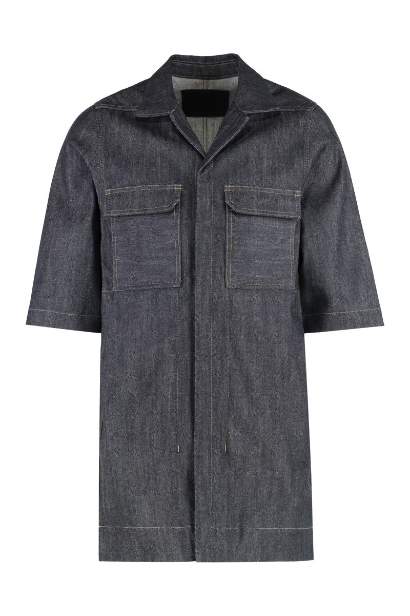 Drkshdw By Rick Owens Overshirt In Denim