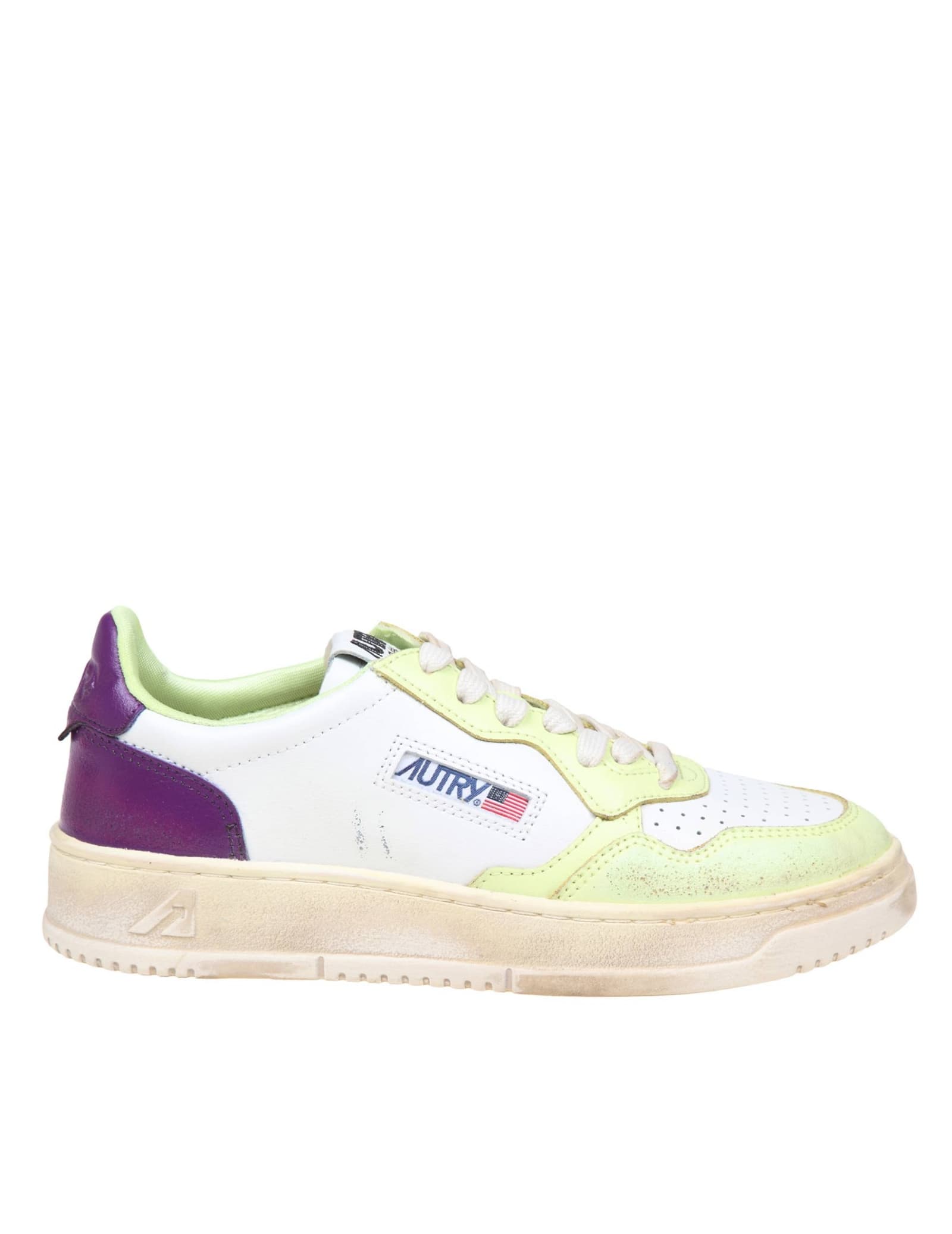 Autry Sneakers In Vintage Leather