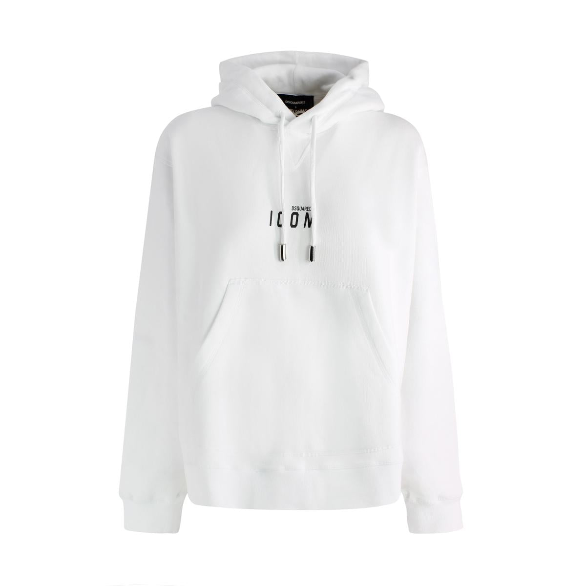 DSQUARED2 Logo Printed Drawstring Hoodie