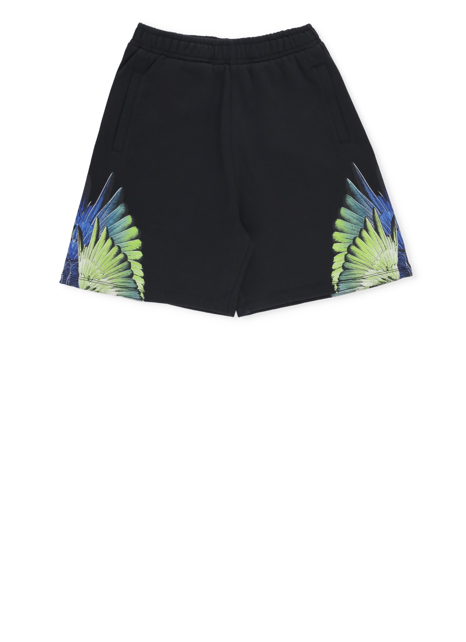 Marcelo Burlon Bermuda With Print