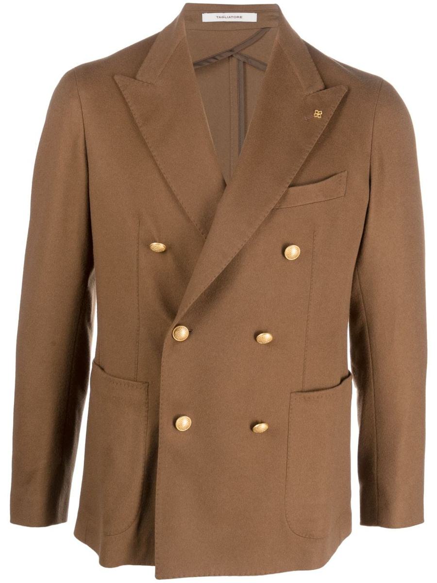 Tagliatore Double Breasted Jacket Clothing