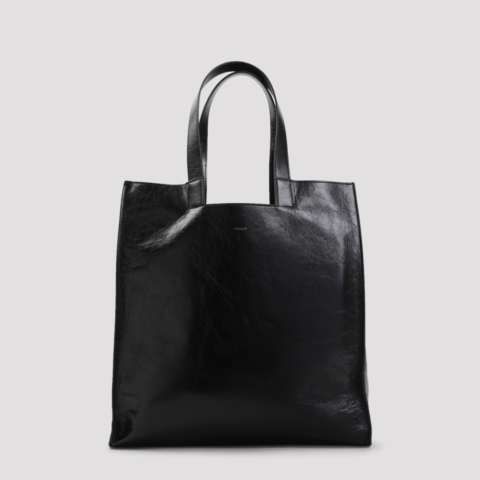 Bally Easy Tote S Tote In Black Leather