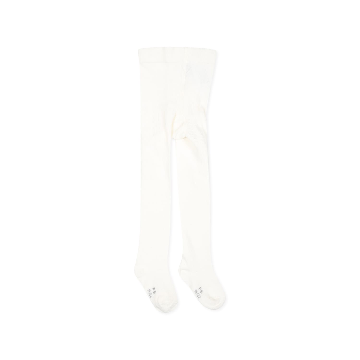 Petit Bateau Ivory Tights For Baby Girl