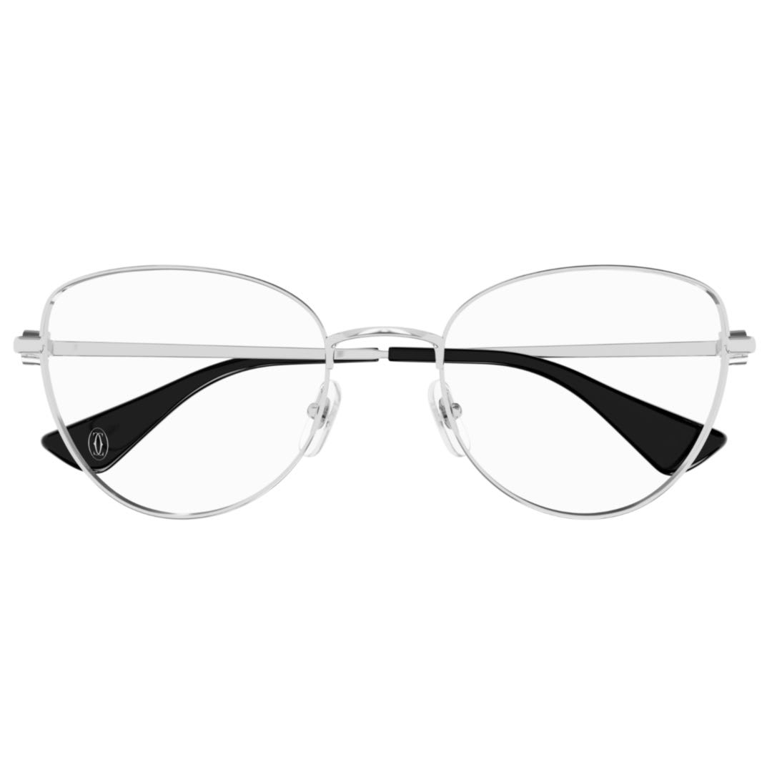 Cartier Eyewear Ct0490o002 Silver Silver Transpa