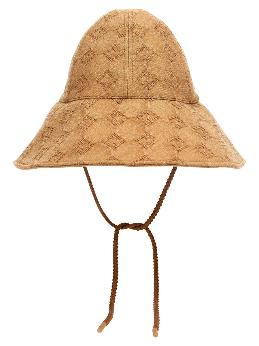 Fendi Ff 帆布帽