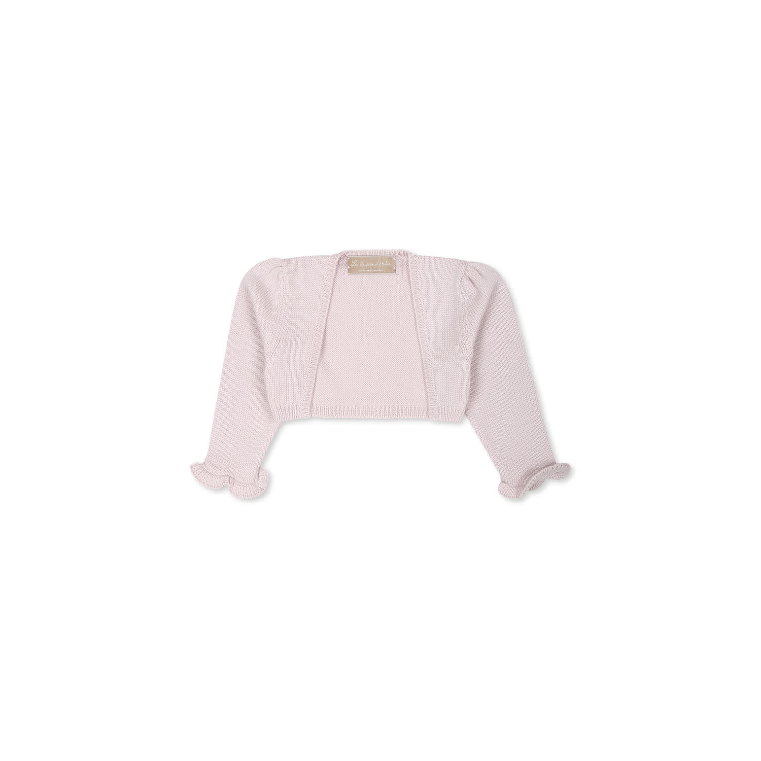 La stupenderia Pink Shrug For Baby Girl
