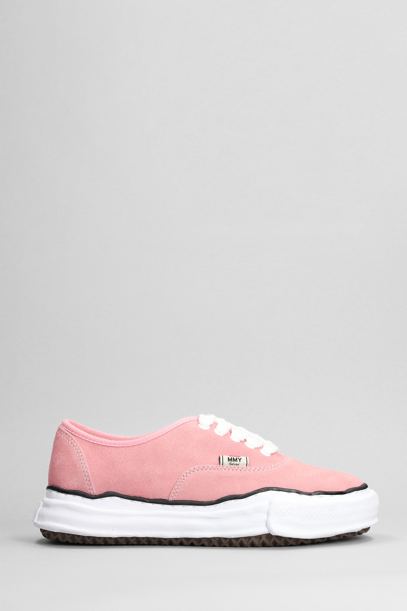 Mihara Yasuhiro Baker Sneakers In Rose-pink Suede