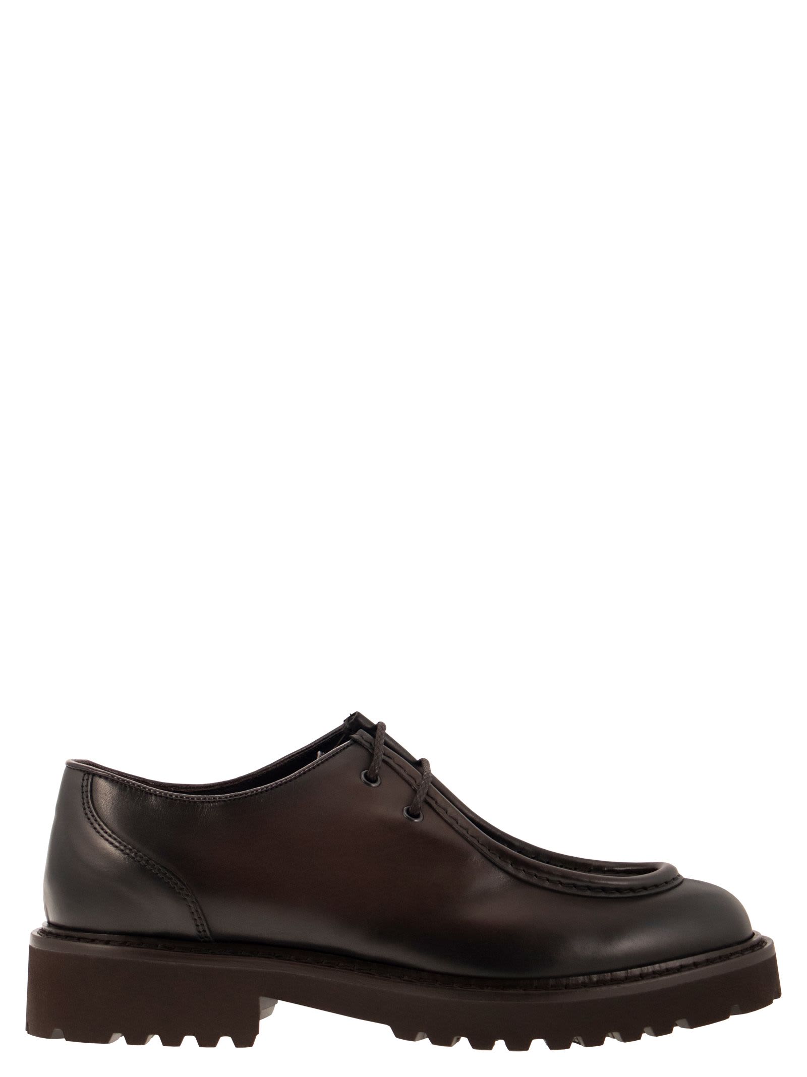 Doucal's Leather Lace-up Shoes