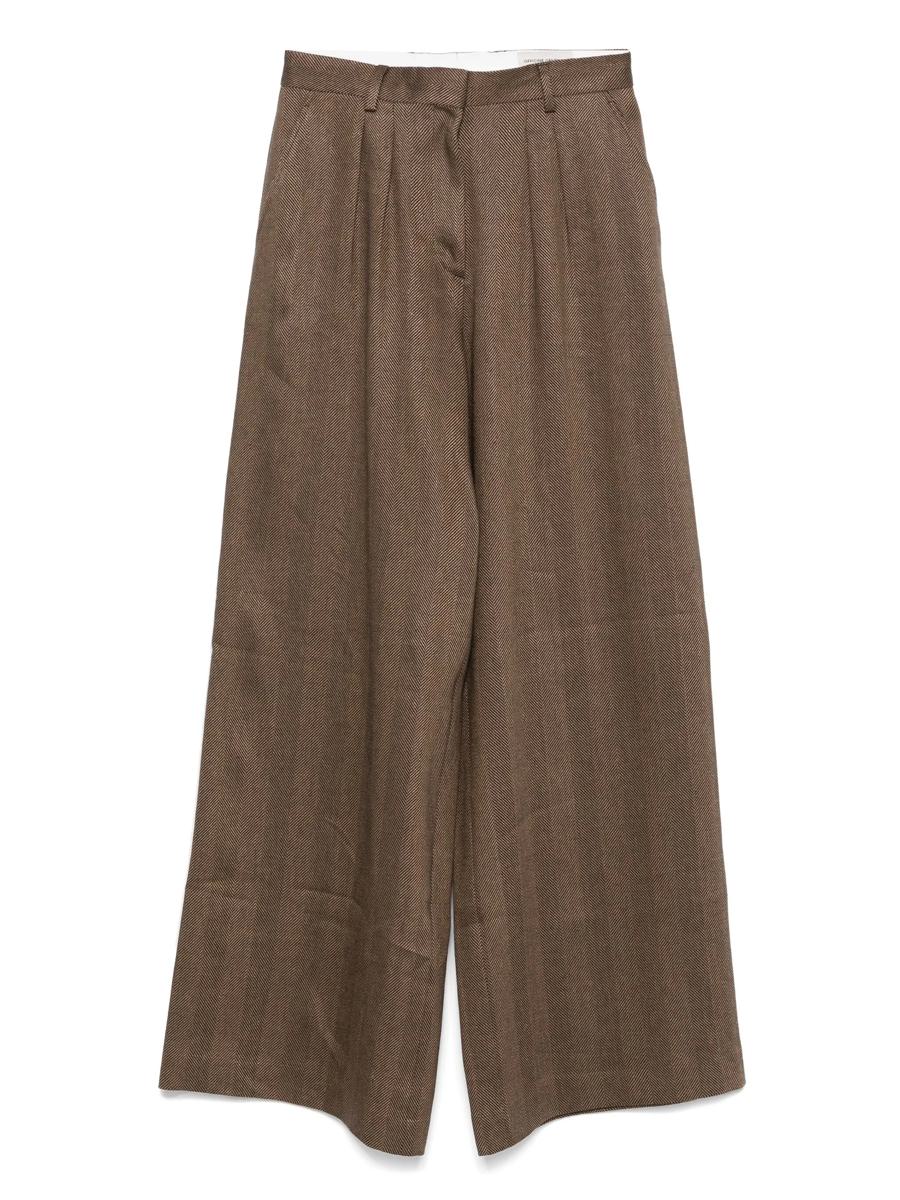 Officine Générale Elia Pts Li Cot Herringbone Clothing