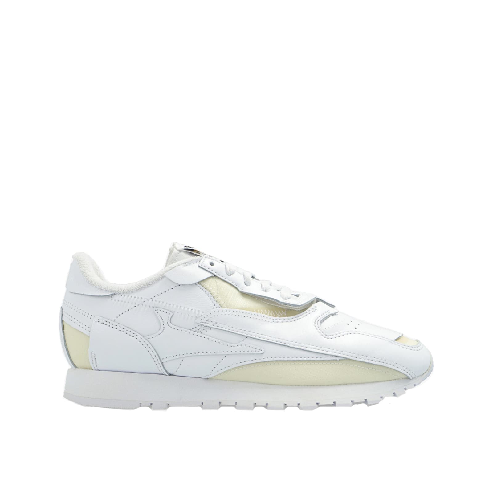 Maison Margiela Leather And Fabric Sneakers
