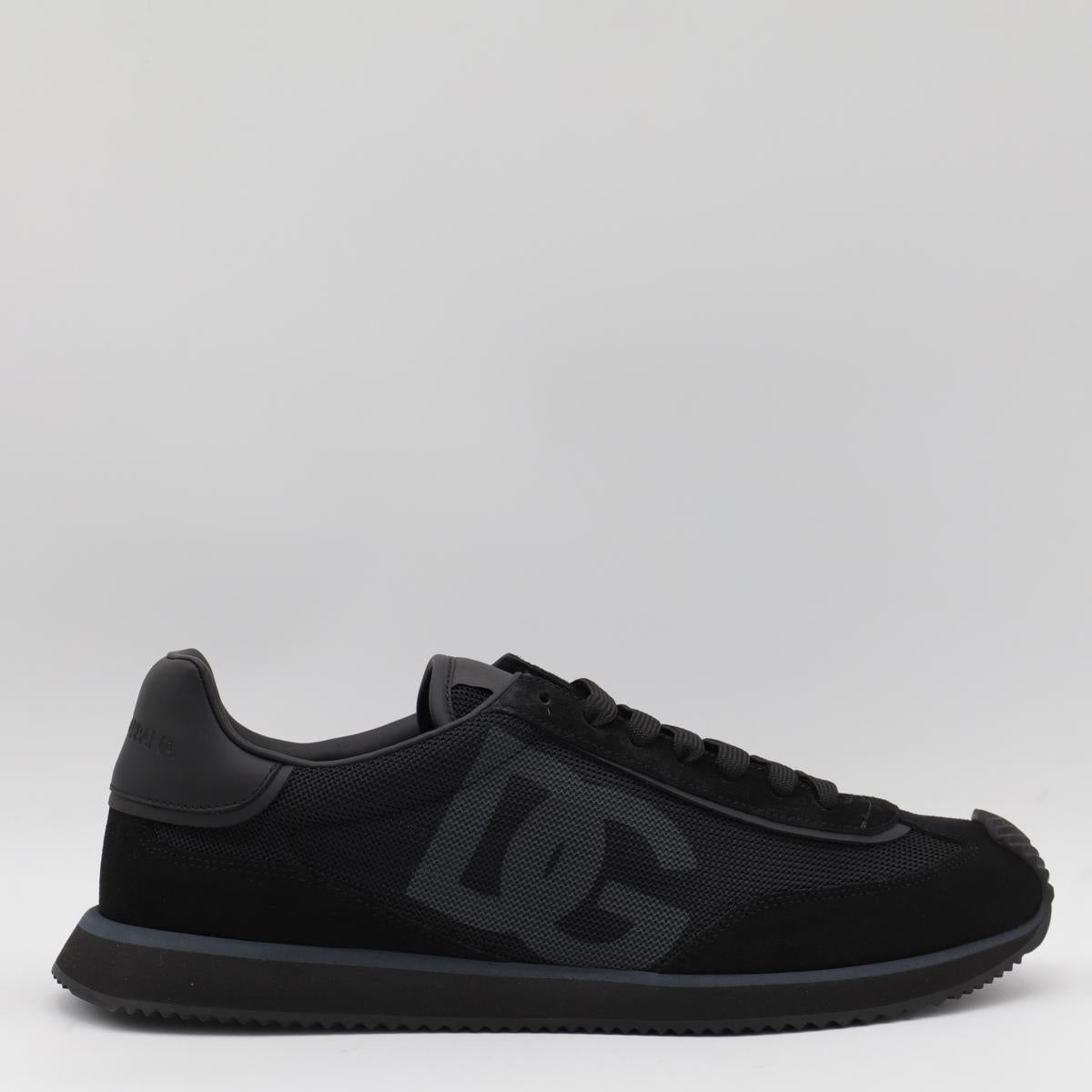 Dolce & Gabbana Black Aria Sneakers