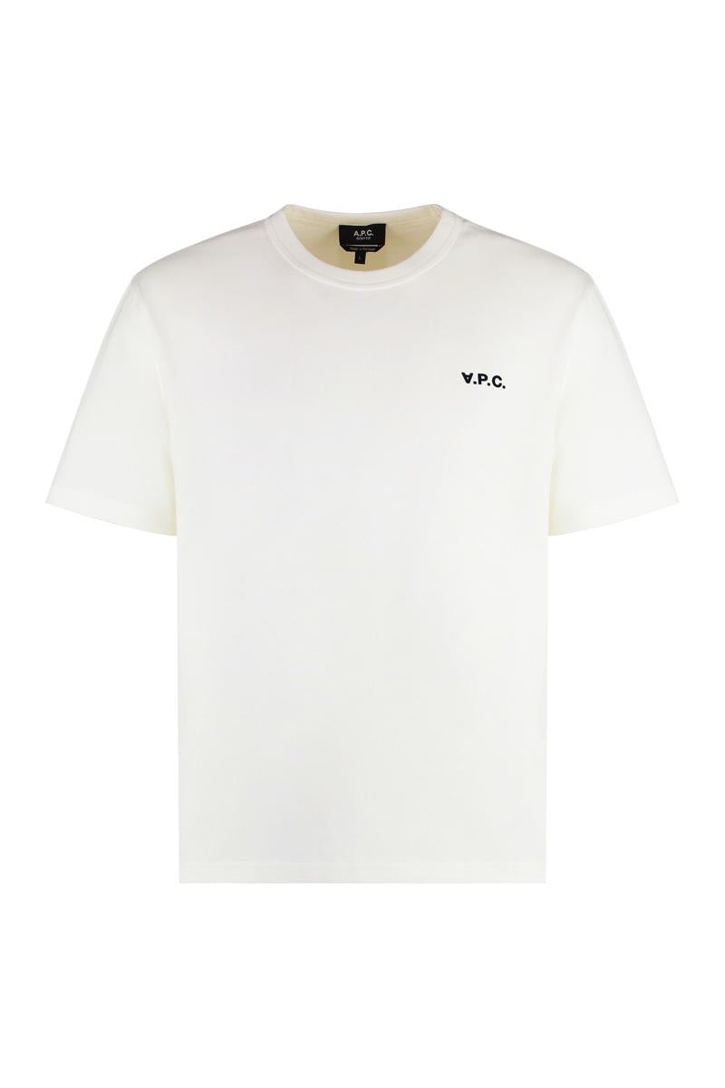 A. P.C. Boxy Petit Vpc Cotton Crew-Neck T-Shirt