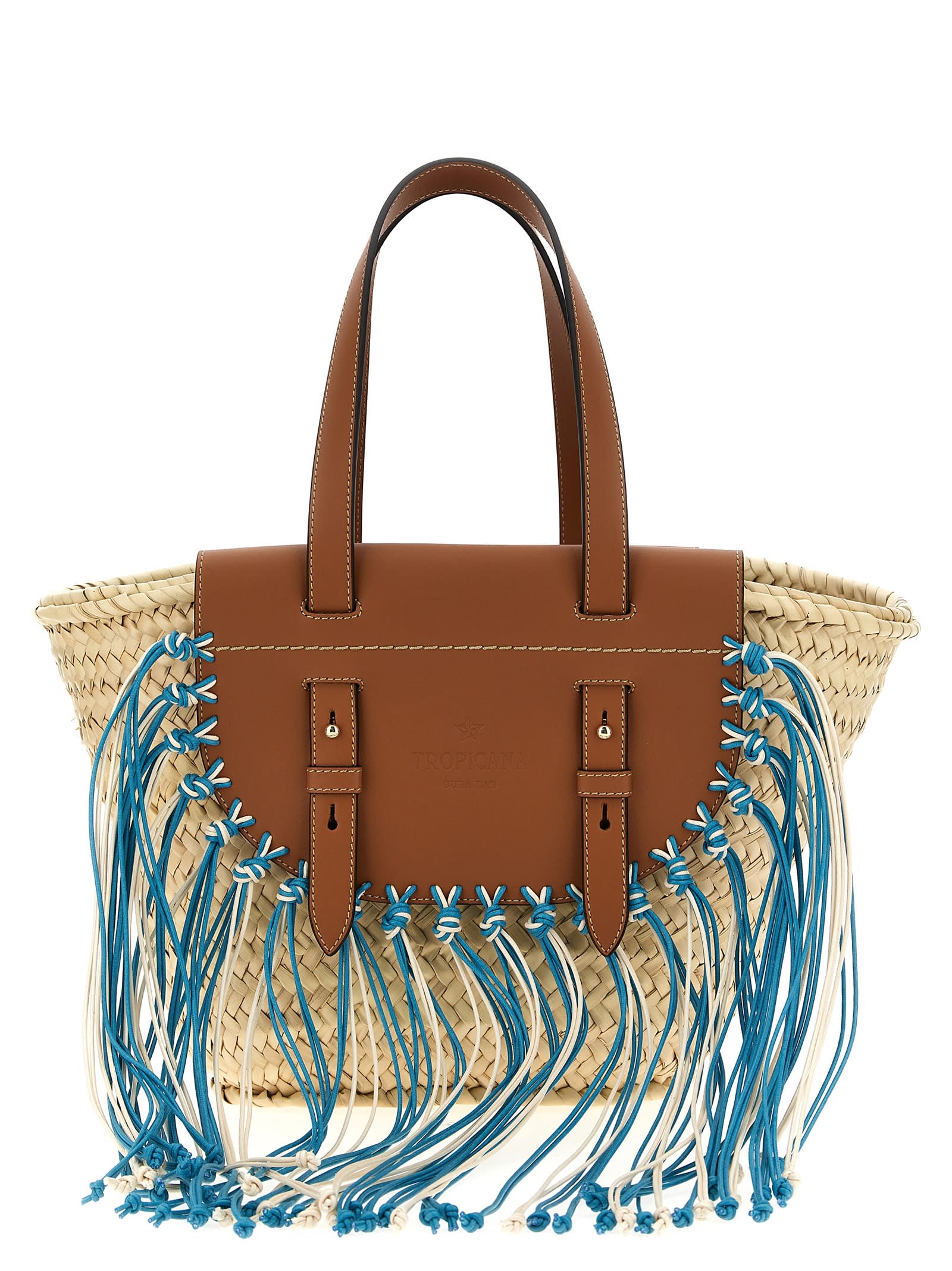 Cuba Lab X Sanpa tropicana Shopping Bag