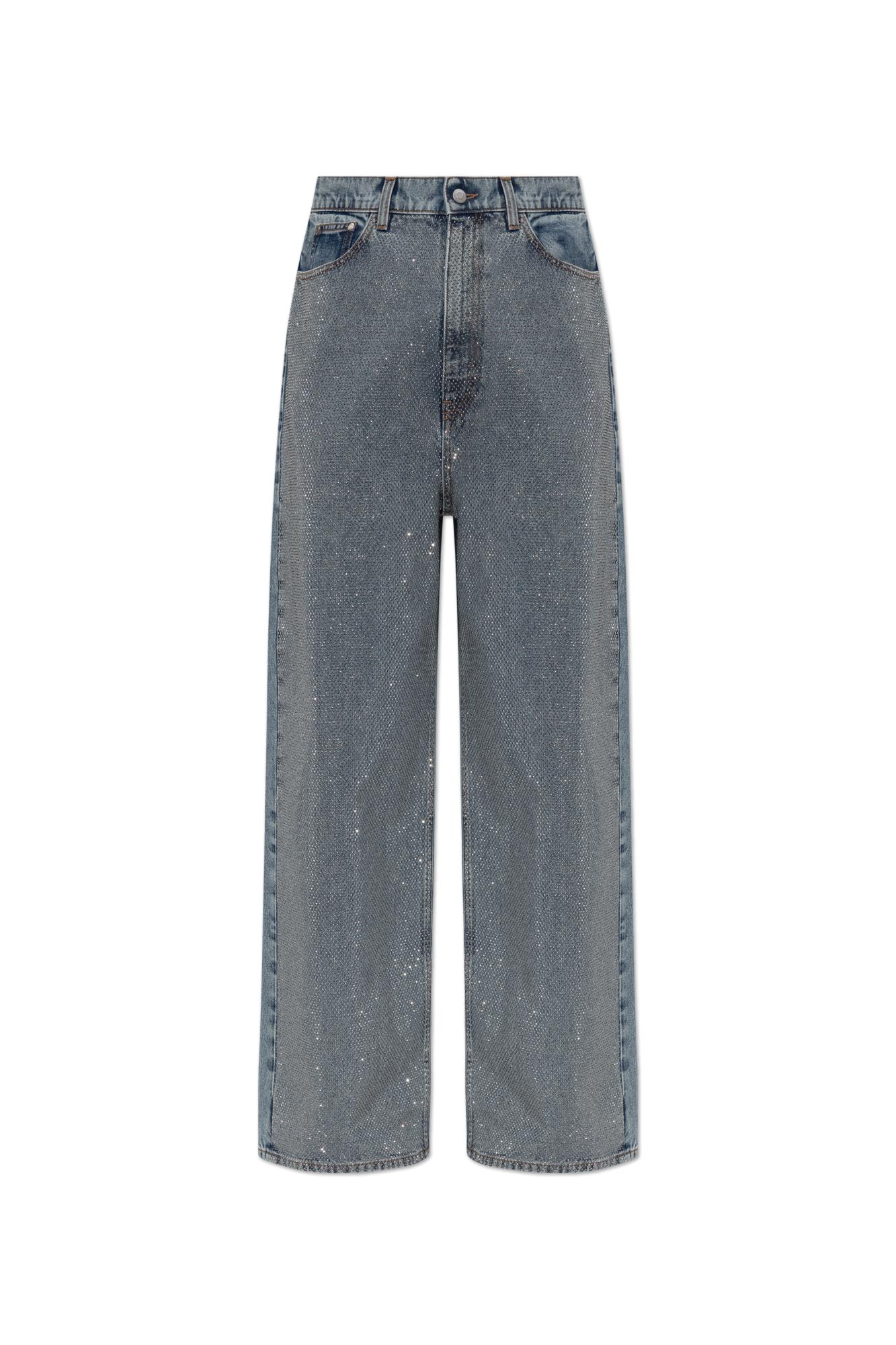 Stella Mccartney Jeans With Shimmering Sequins
