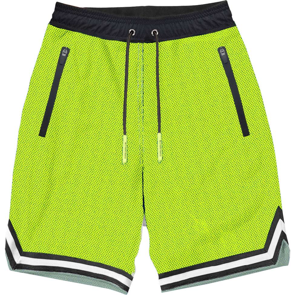 MC2 Saint Barth Fluo Yellow Swim Shorts Surf Style