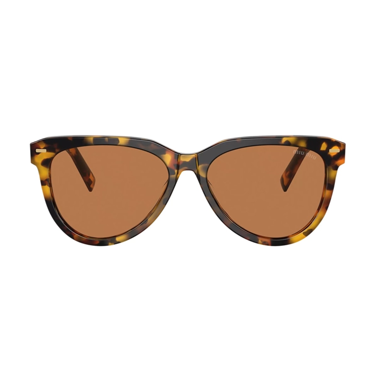 Miu Miu 0mu 12zs Vau01t Havana Miele Sunglasses