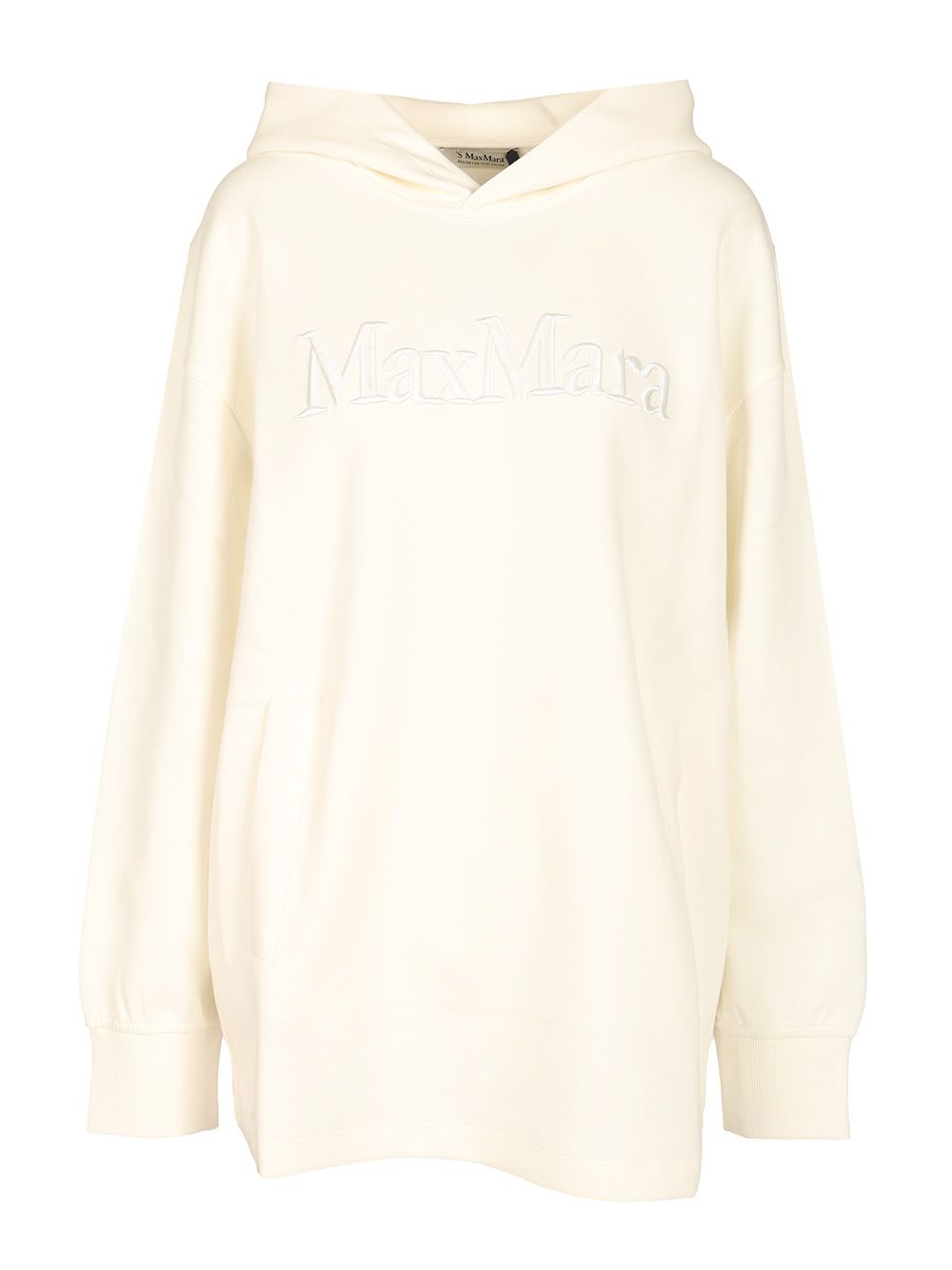 'S Max Mara Visiera Hooded Sweatshirt Max Mara Logo