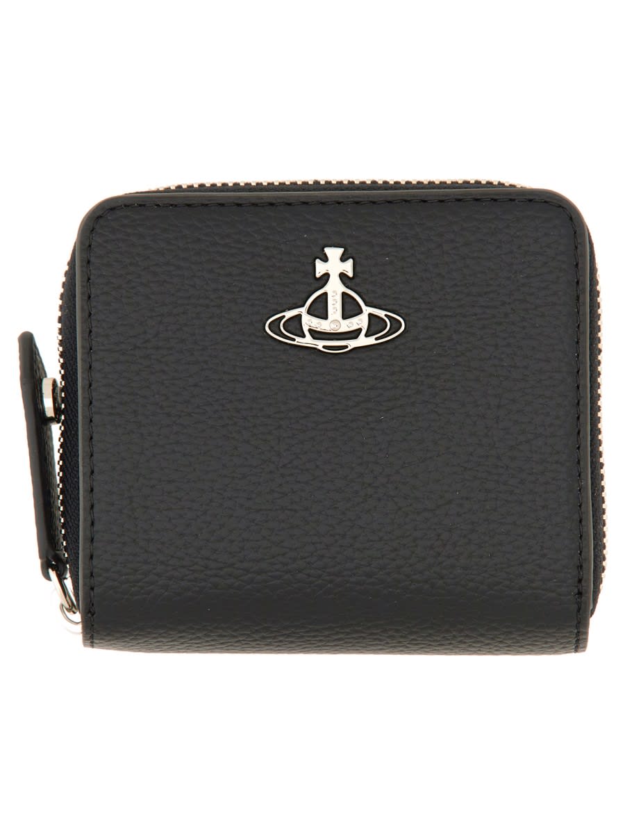 Vivienne Westwood Portafoglio Medium Con Zip