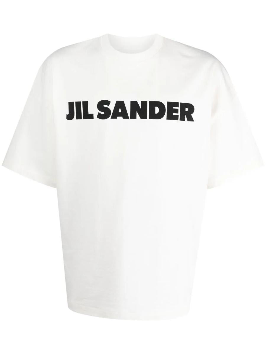 Jil Sander T-Shirt Crewneck Short Sleeves Clothing