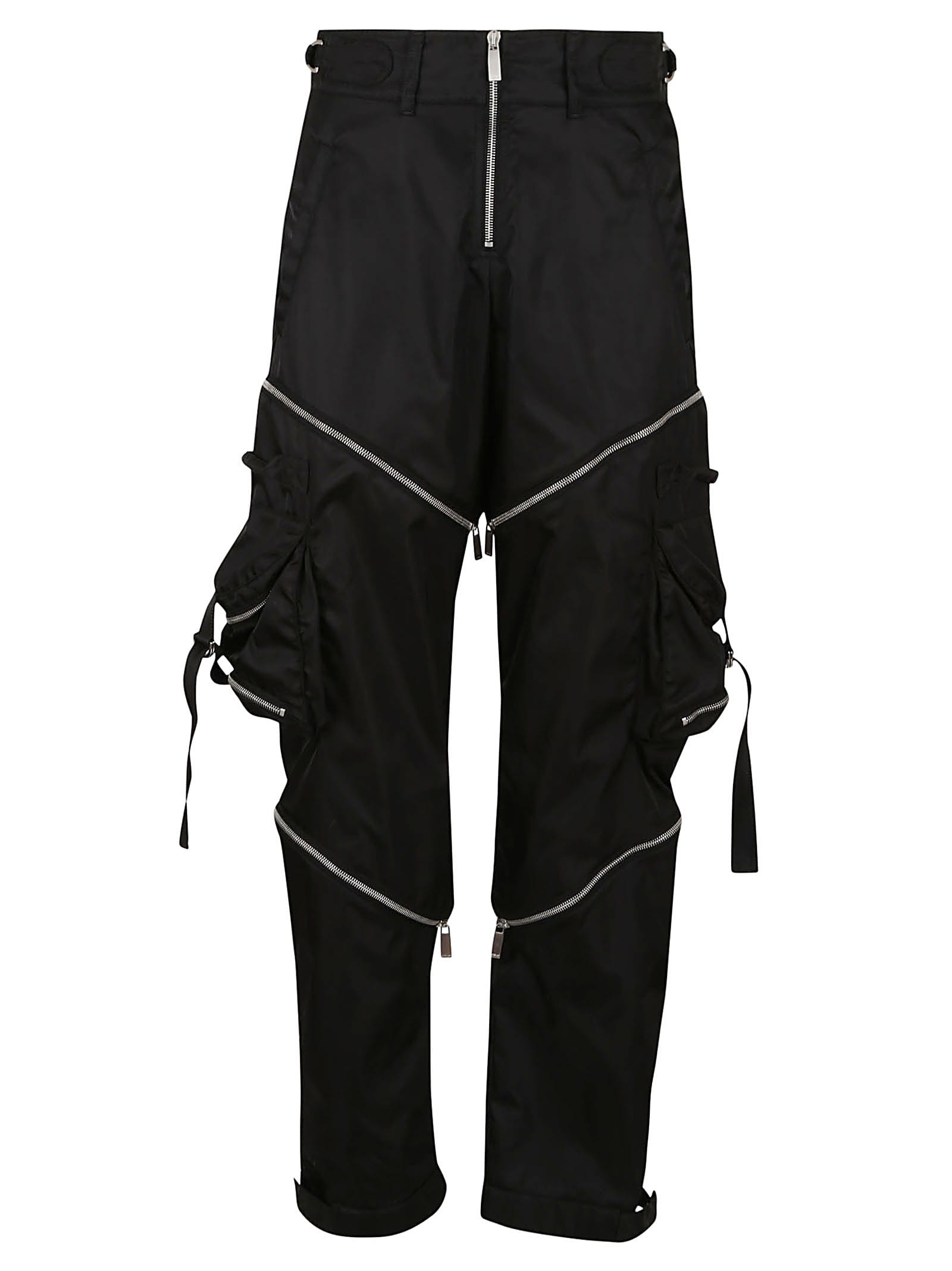 Off-White Zip Nylon Cargo Trousers