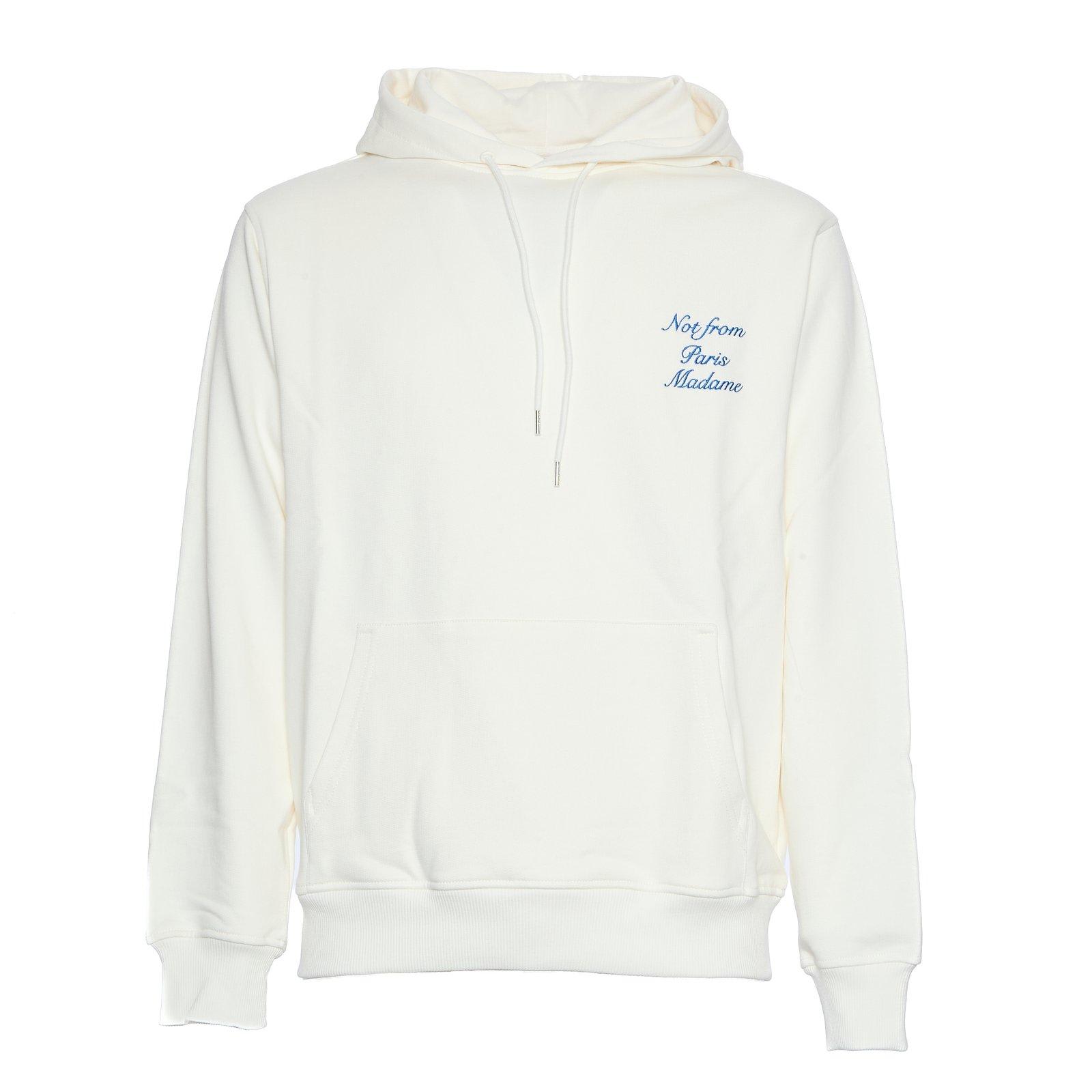 Drôle de Monsieur Le Hoodie Slogan Cursive Hoodie