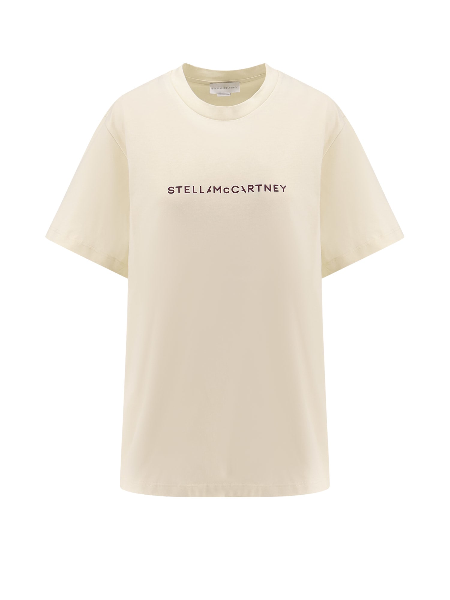 Stella McCartney Cotton T-shirt With Logo Print