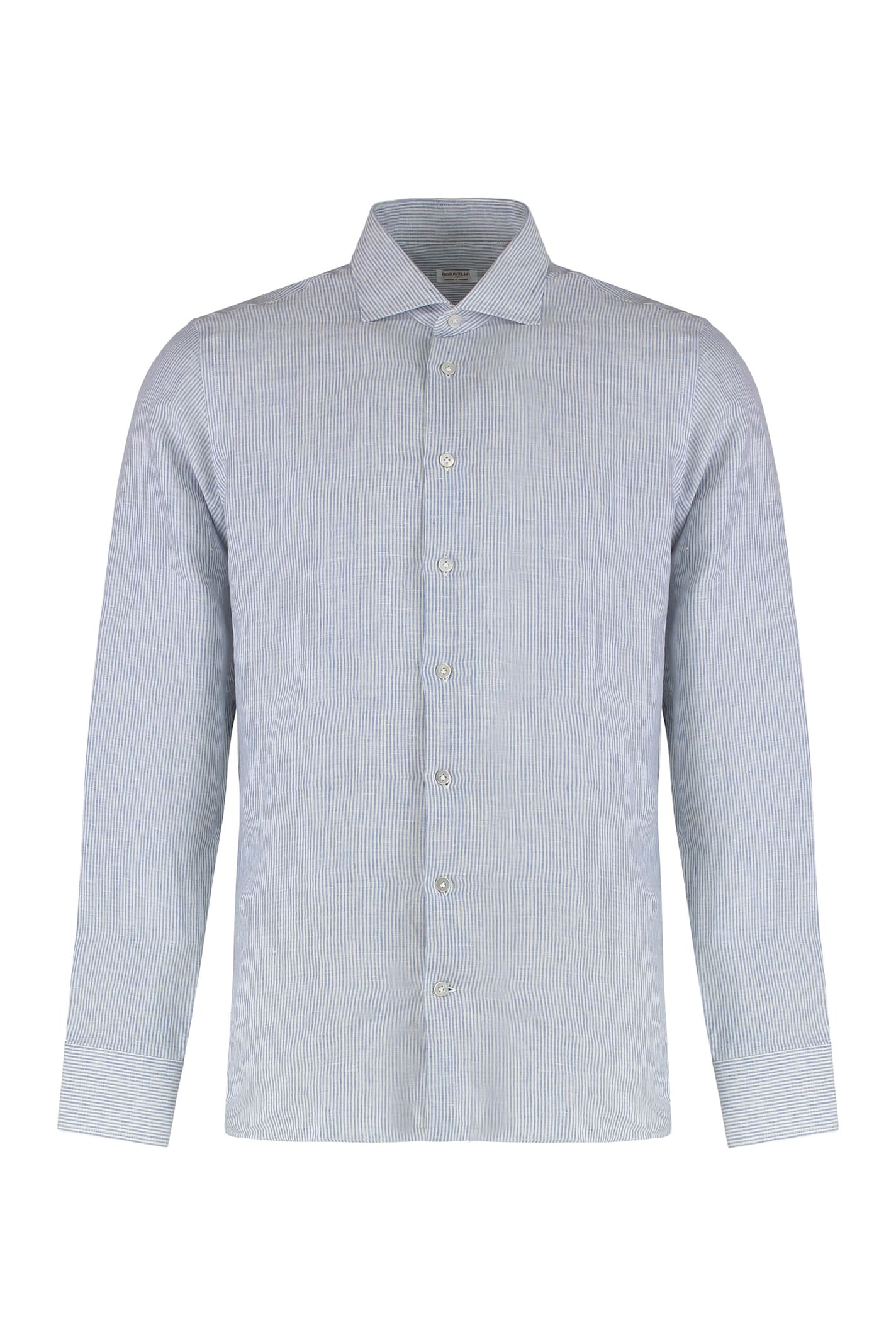 Borriello Napoli Striped Linen Shirt