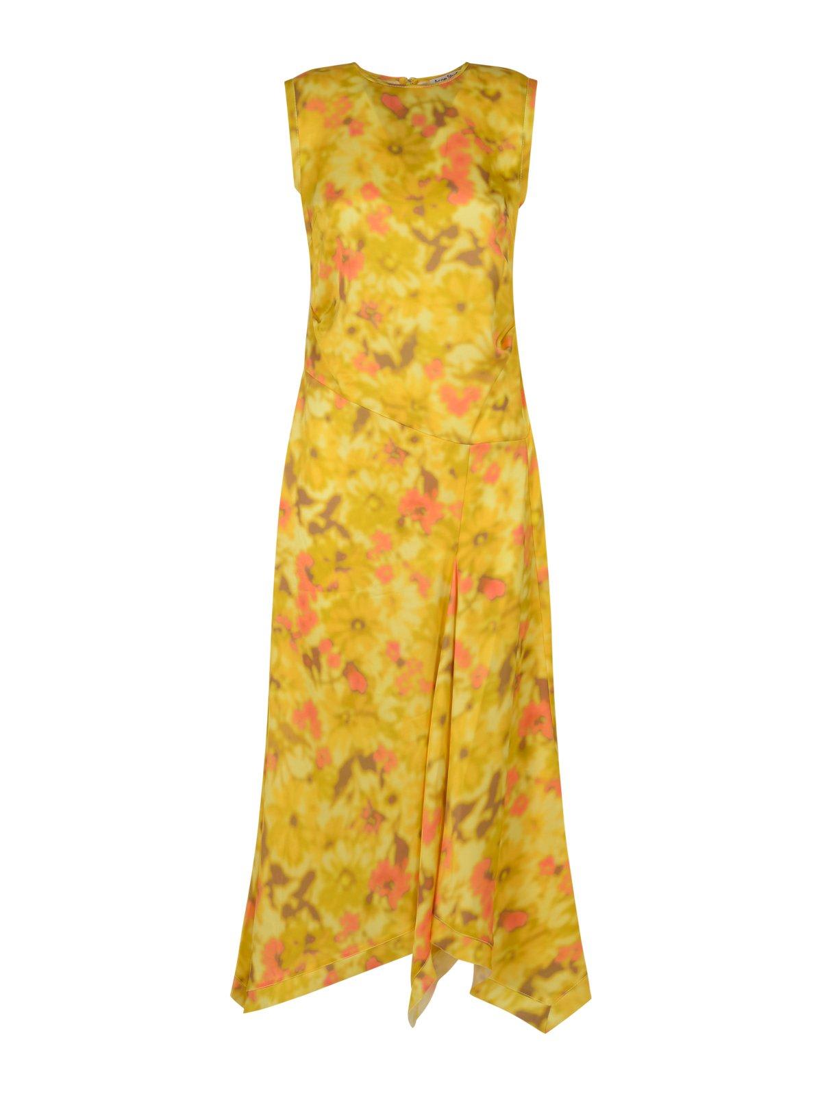 Acne Studios All-over Floral Printed Dress