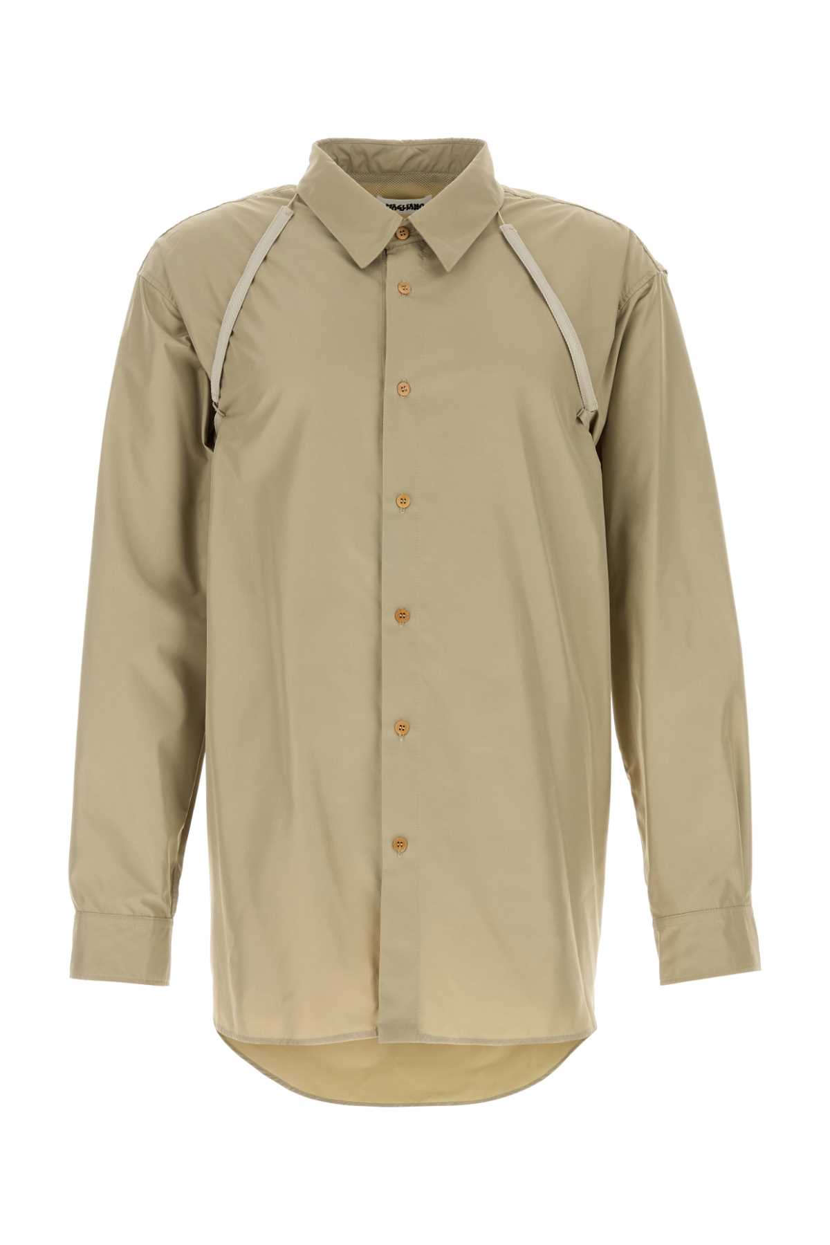 Magliano Khaki Polyester Latest Nomad Shirt