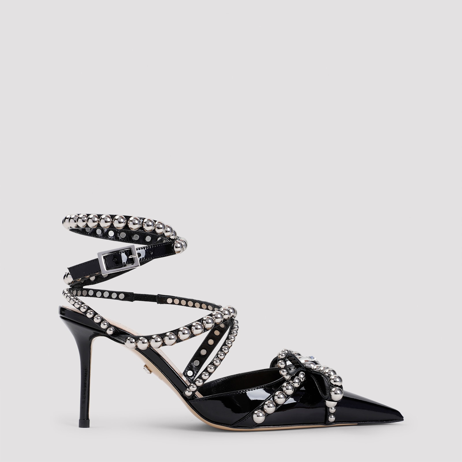 Mach & Mach Crystal Studs Sandals