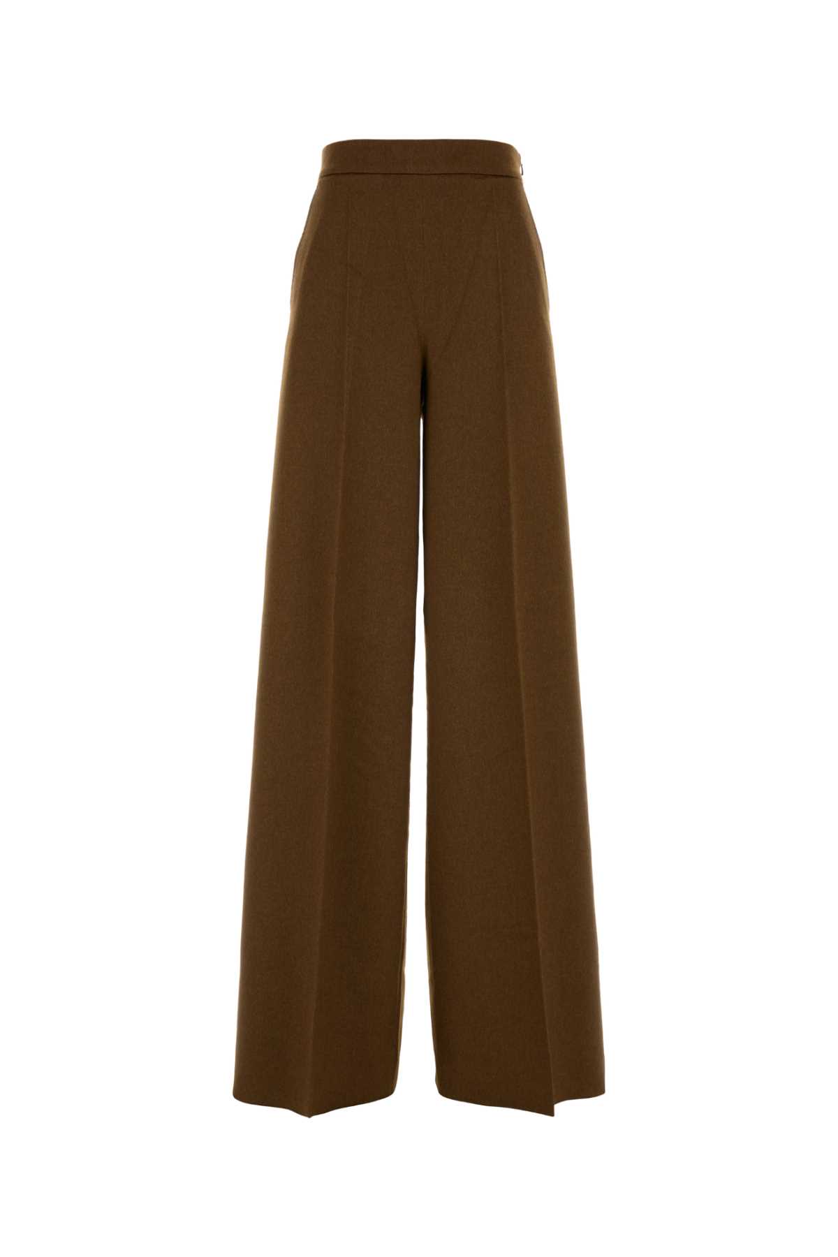 Max Mara Camel Axe1234 Wide-leg Pant