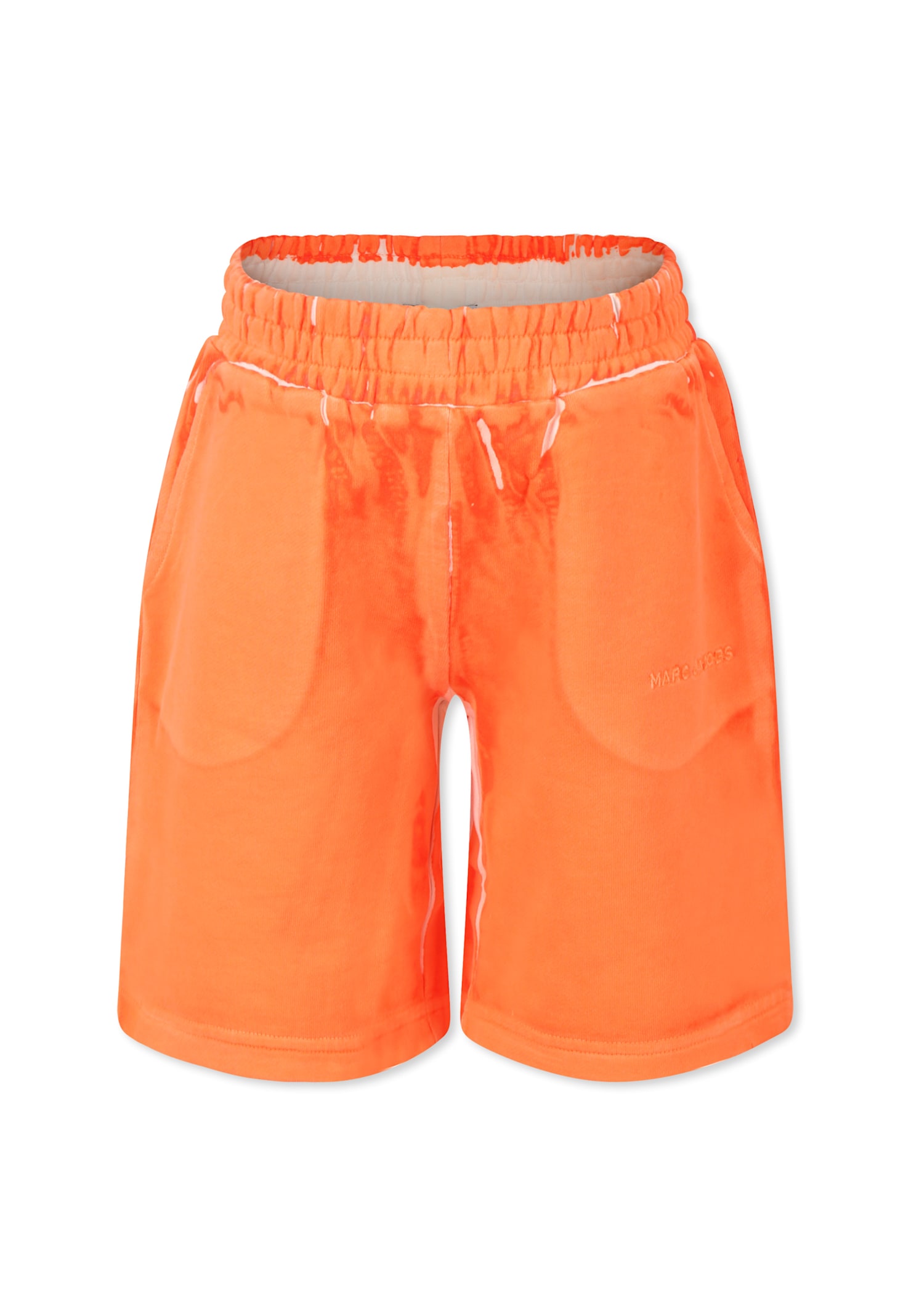 Little Marc Jacobs Orange Trousers For Kids With Logo