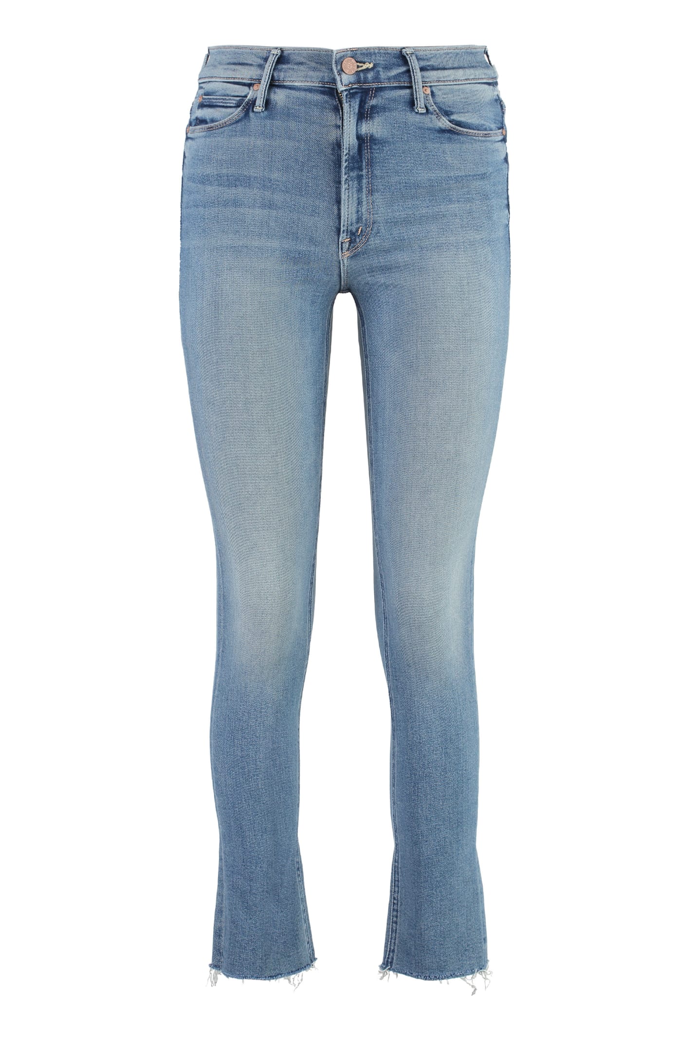Mother Dazzler Straight Leg Jeans