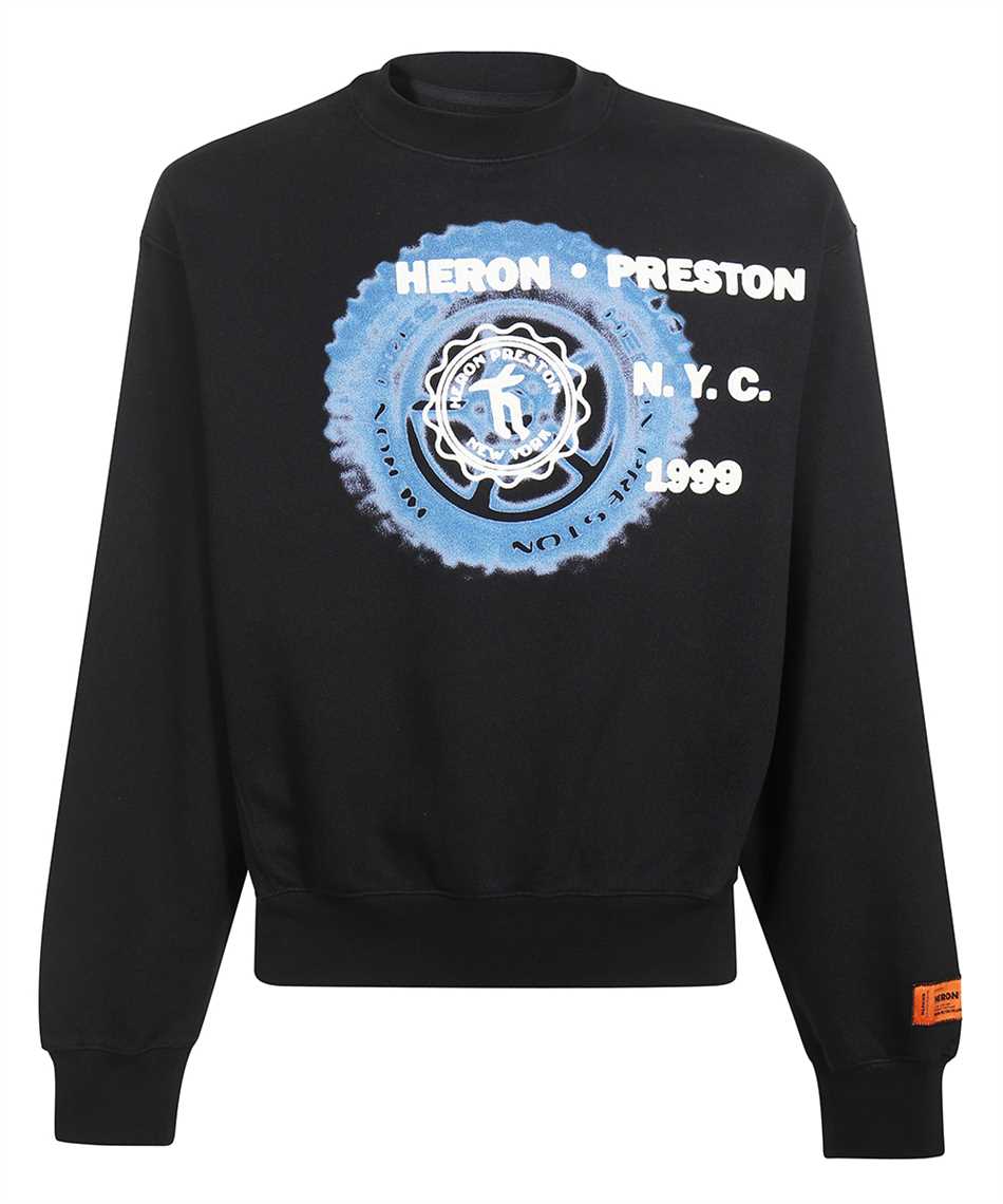 HERON PRESTON Cotton Crew-neck Sweatshirt
