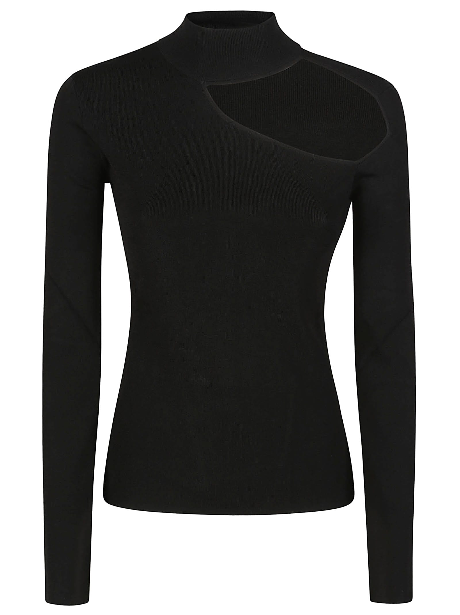Patrizia Pepe Cut-out Sweater