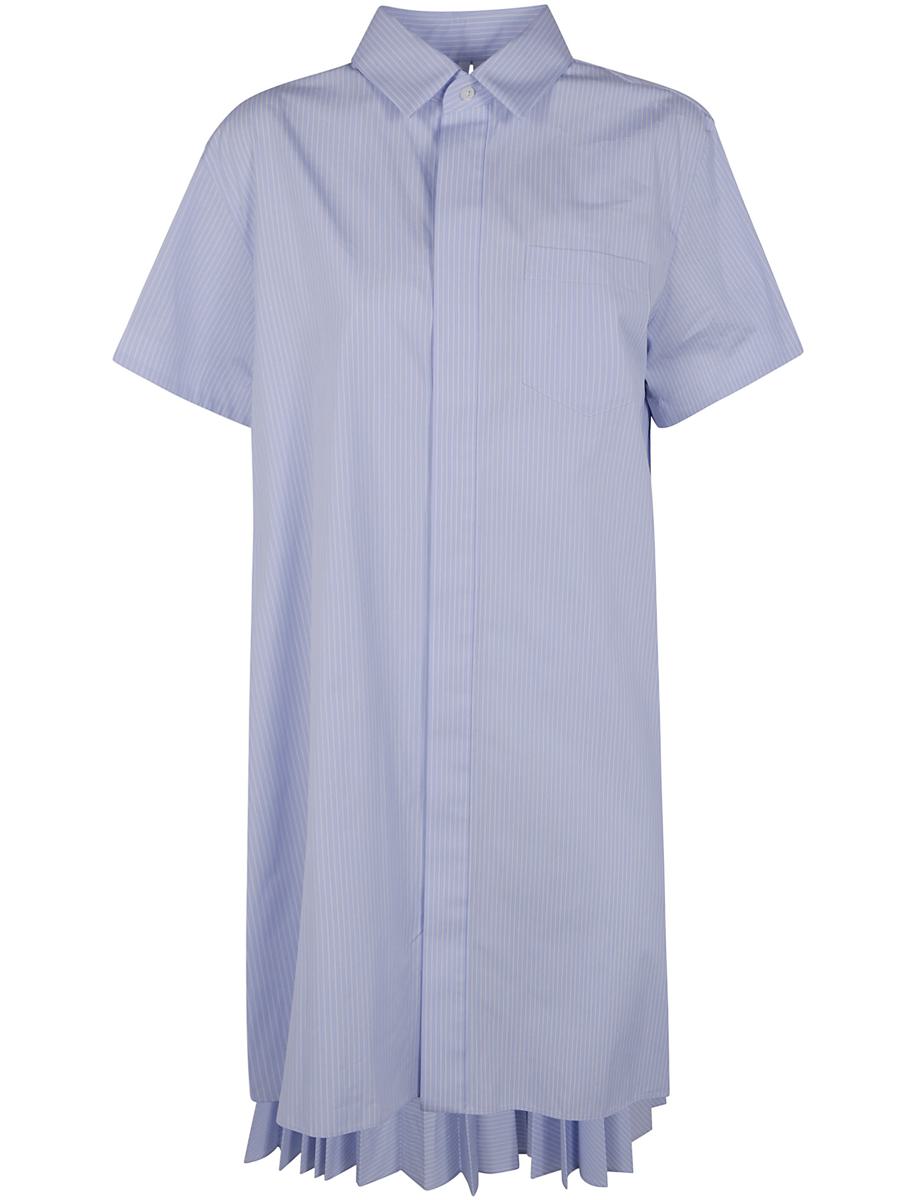 Sacai Cotton Poplin Dress Clothing