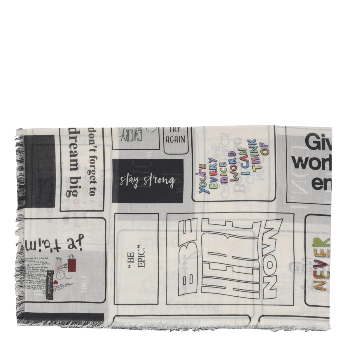 Faliero Sarti Never Give Up Scarf