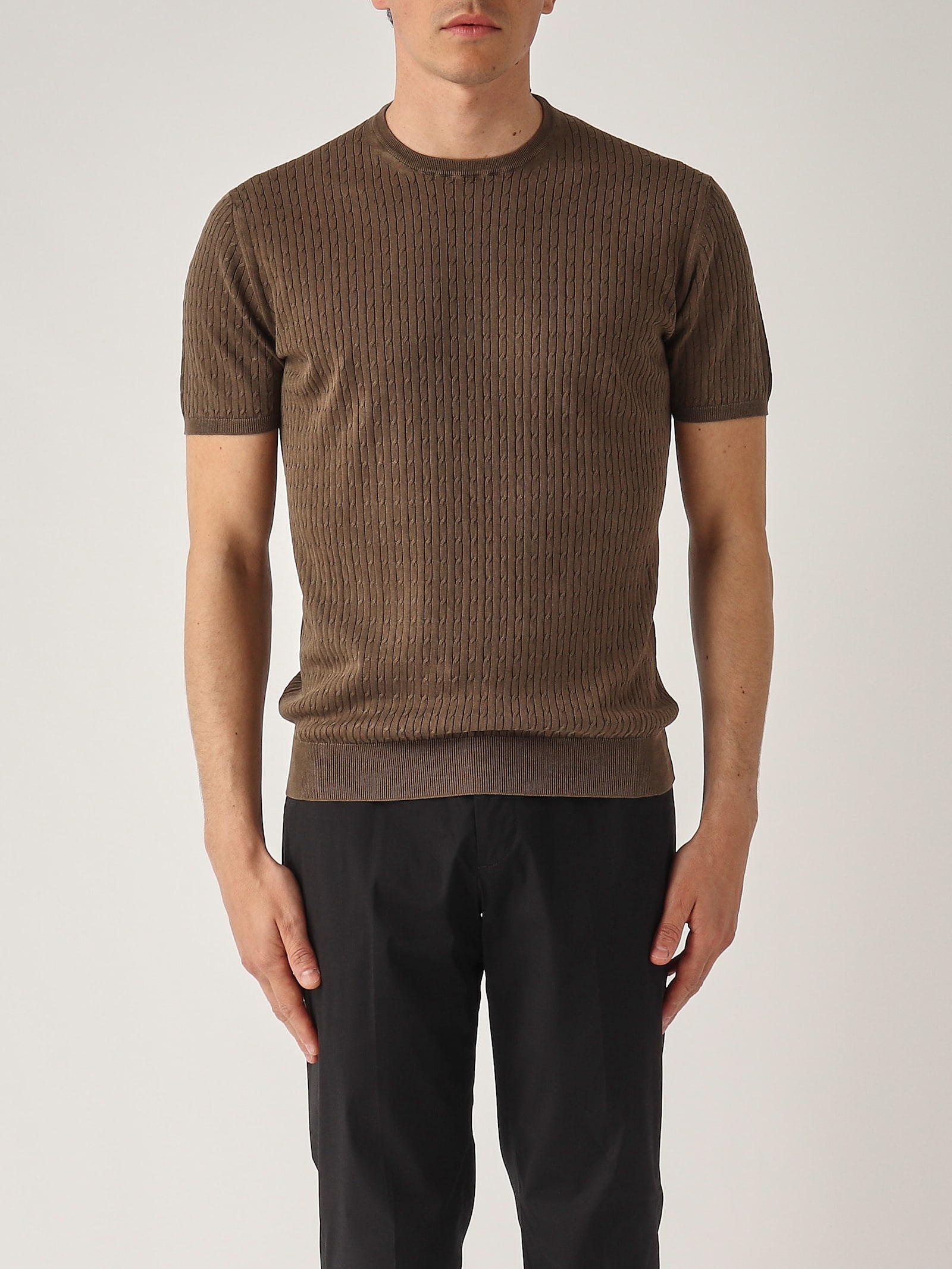 Della Ciana Girocollo M/c Trecce Sweater