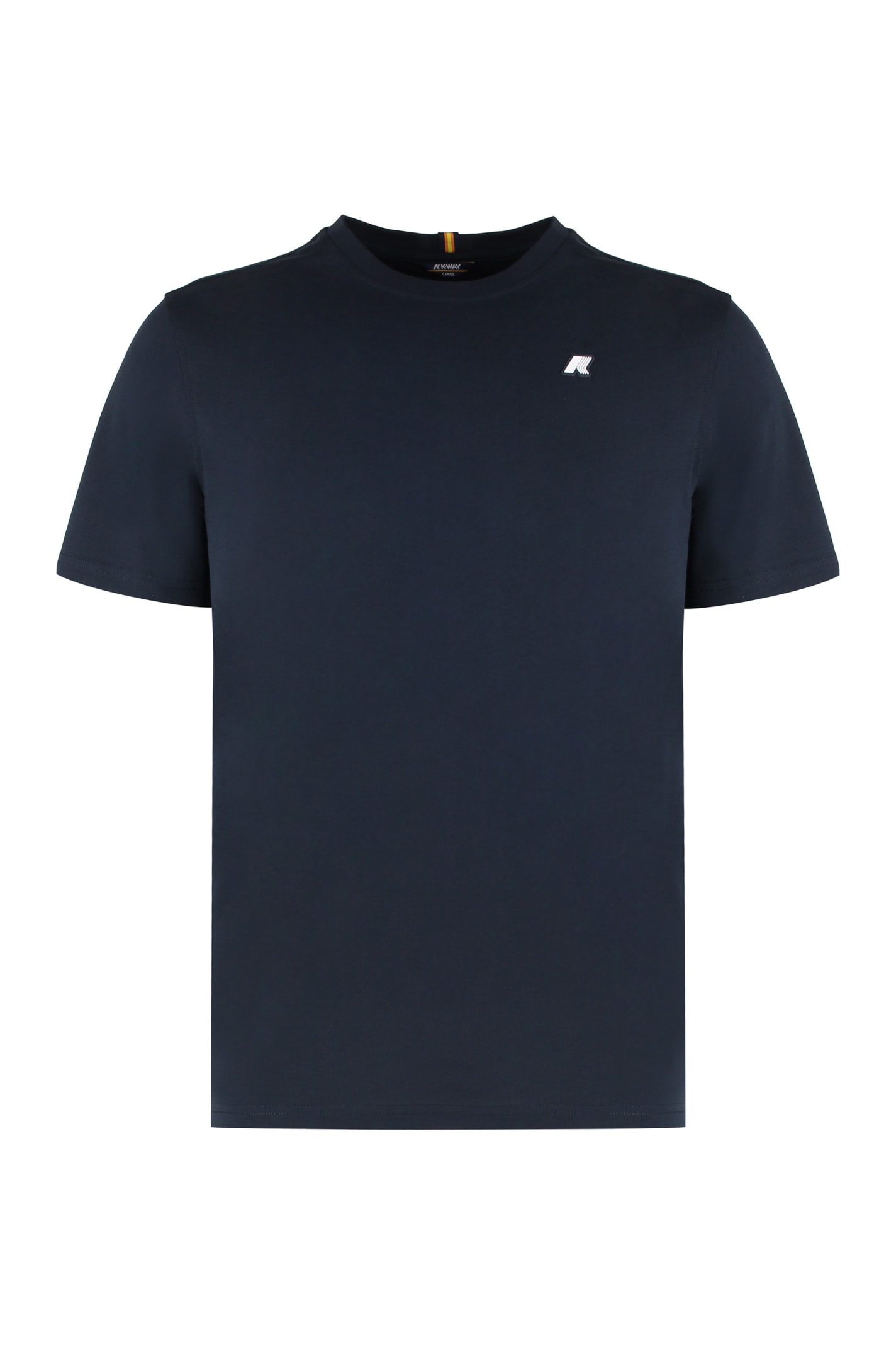 K-Way Odom Letitrain Cotton Crew-neck T-shirt