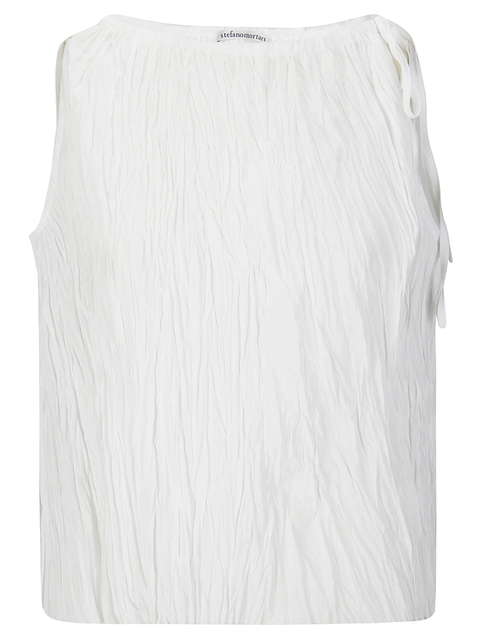 Stefano Mortari Pleat Effect Top